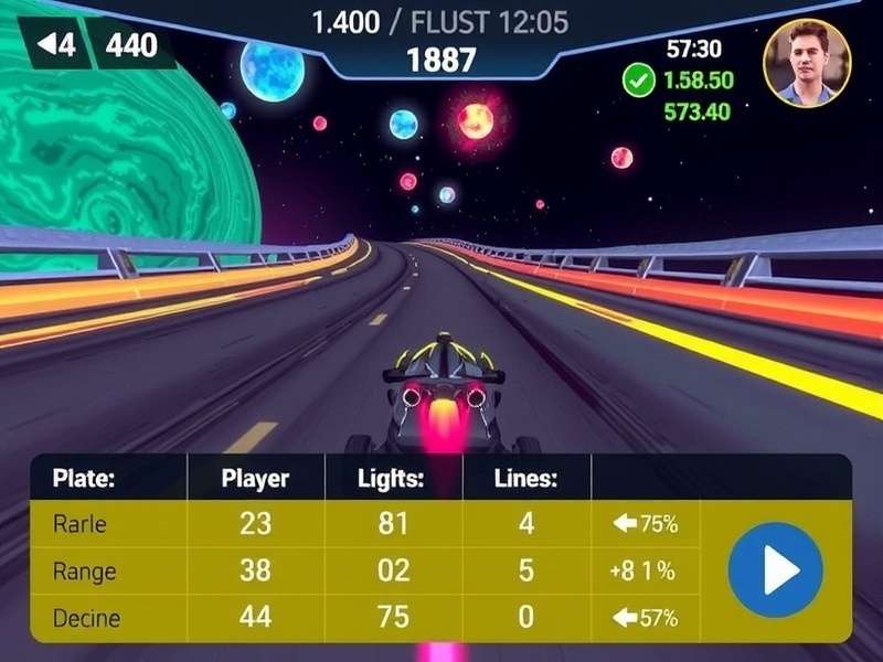 Meteor Sprint Marvel strategy guide showing optimal racing lines